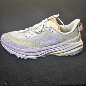 Hoka Speedgoat 6 Wistful Mauve White Trail Running Shoes 1147811 SLWS Womens 9B